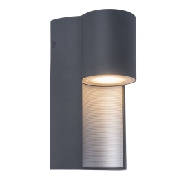 Φωτιστικό Τοίχου Urban 5196501118 IP54 GU10 9,2x22x12,4 Dark Grey Lutec