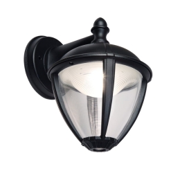 Φωτιστικό Τοίχου - Απλίκα Unite Down 5260201012 IP44 Led 3000K 22,5x19,8x16,5 Matt Black Lutec