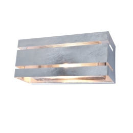 Φωτιστικό Τοίχου Vidar 5011602461 IP54 E27 25x11,3x11cm Galvanized Lutec