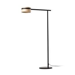 Φωτιστικό Δαπέδου Loop 29399 LED 6W 2700K 600Lm Dimmable Black-Ash Tree Faro Barcelona