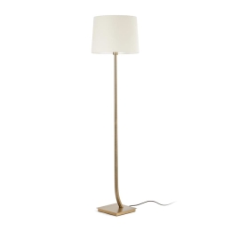 Φωτιστικό Δαπέδου Rem 29687-08 E27 max 15W Bronze - Beige Faro Barcelona