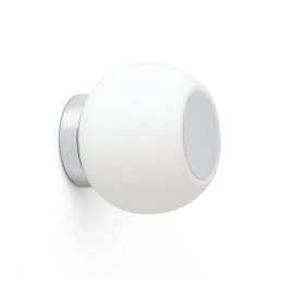 Φωτιστικό Τοίχου - Οροφής Moy 40091 LED 4W 3000K 300Lm Chrome Faro Barcelona