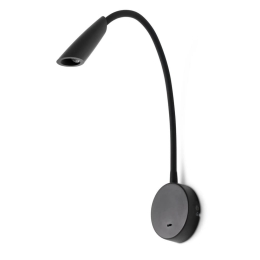 Φωτιστικό Τοίχου - Reader Boken 41032 LED 3W 3000K 150Lm Black Faro Barcelona