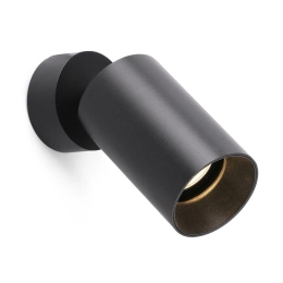 Φωτιστικό Τοίχου - Spot Stan 43723 GU10 max 8W Black Faro Barcelona