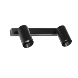 Φωτιστικό Τοίχου - Spot Stan 43743 2xGU10 max 8W Black Faro Barcelona
