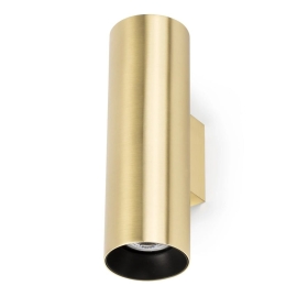 Φωτιστικό Τοίχου Stan 43760 2xGU10 max 8W Satin Gold Faro Barcelona