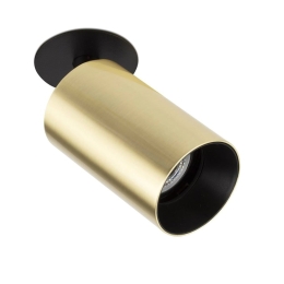 Φωτιστικό Οροφής - Spot Με Χωνευτή Βάση Stan 43761 GU10 max 8W Satin Gold Faro Barcelona