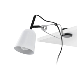 Φωτιστικό Γραφείου Με Κλιπ Studio 51135 E14 max 8W White Faro Barcelona