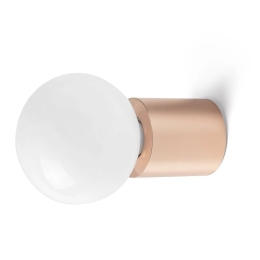 Φωτιστικό Τοίχου - Οροφής Ten 62154 E27 max 15W Copper Faro Barcelona