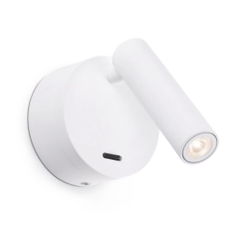 Φωτιστικό Τοίχου - Reader Boc LED 3W 3000K 130Lm White Faro Barcelona