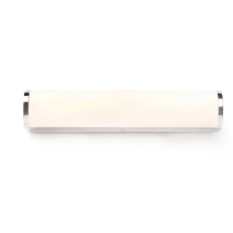 Φωτιστικό Μπάνιου - Τοίχου Danubio 63601 LED 12W 2700K 800Lm Chrome Faro Barcelona Αλουμίνιο,Γυαλί