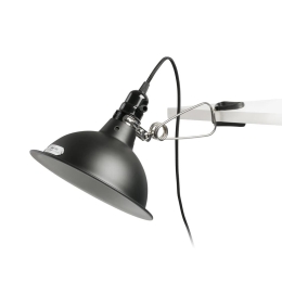 Φωτιστικό Γραφείου Με Κλιπ Pepper 64169 E27 max 15W Black Faro Barcelona