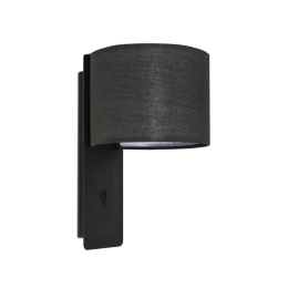 Φωτιστικό Τοίχου - Απλίκα Fold 64303 E27 max 15W Black Faro Barcelona