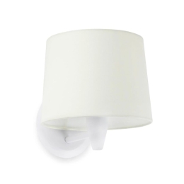 Φωτιστικό Τοίχου - Απλίκα Conga 64306-01 E27 max 15W White Faro Barcelona
