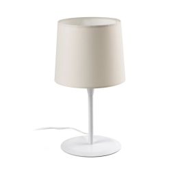 Επιτραπέζιο Φωτιστικό Conga 64310-05 E27 max 15W White-Beige Faro Barcelona