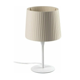 Επιτραπέζιο Φωτιστικό Samba 64310-38 E27 max 15W White-Beige Faro Barcelona