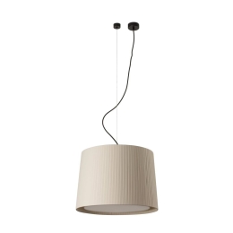 Φωτιστικό Οροφής Κρεμαστό Samba 64314-44 E27 max 15W Black-Beige Faro Barcelona