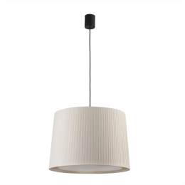Φωτιστικό Οροφής Κρεμαστό Samba 64315-44 E27 max 15W Black-Beige Faro Barcelona