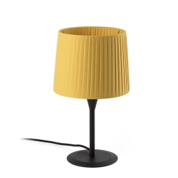 Επιτραπέζιο Φωτιστικό Samba 64317-36 E27 max 15W Black-Yellow Faro Barcelona