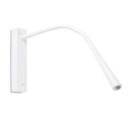Φωτιστικό Τοίχου - Reader Flin 64318 LED 3W 3000K 280Lm White Faro Barcelona