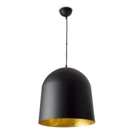Φωτιστικό Οροφής Κρεμαστό Crater 68461 3xE27 max 15W Black-Gold Faro Barcelona