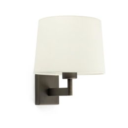 Φωτιστικό Τοίχου - Απλίκα Artis 68490-02 E27 max 15W Bronze - Beige Faro Barcelona