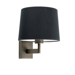 Φωτιστικό Τοίχου - Απλίκα Artis 68490-03 E27 max 15W Bronze - Black Faro Barcelona