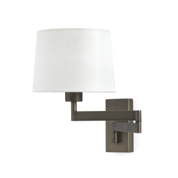 Φωτιστικό Τοίχου - Απλίκα Artis Articulated 68494-01 E27 max 15W Bronze - White Faro Barcelona
