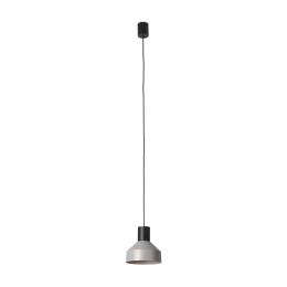 Φωτιστικό Οροφής Κρεμαστό Kombo 68593-1L E27 max 15W ø20 Grey Faro Barcelona