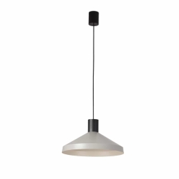 Φωτιστικό Οροφής Κρεμαστό Kombo 68595-1L ø40 E27 max 15W Grey Faro Barcelona