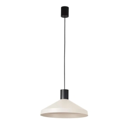 Φωτιστικό Οροφής Κρεμαστό Kombo 68596-1L ø40 E27 max 15W Beige Faro Barcelona