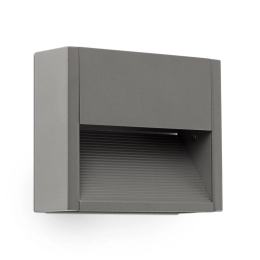 Φωτιστικό Τοίχου Grada-1 70906 LED 3W 3000K 86Lm Dark Grey Faro Barcelona