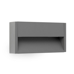 Φωτιστικό Τοίχου Grada-2 70908 LED 6W 3000K 208Lm Dark Grey Faro Barcelona