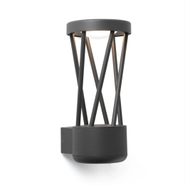 Φωτιστικό Τοίχου Twist 71285 LED 10W 3000K 500Lm Dark Grey Faro Barcelona