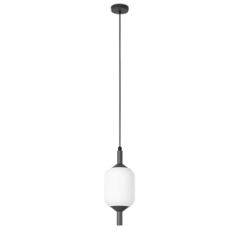 Φωτιστικό Οροφής Κρεμαστό Saigon Out 71579C-03 R17 E27 max 15W Dark Grey-White Faro Barcelona