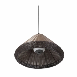 Φωτιστικό Οροφής Κρεμαστό Saigon Out 71579H-07 W70 E27 max 15W Dark Grey-Brown Faro Barcelona