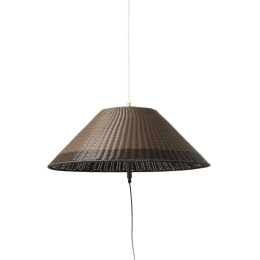 Φωτιστικό Οροφής Φορητό Saigon Out 71584-08 W100 Dark Grey-Brown Faro Barcelona