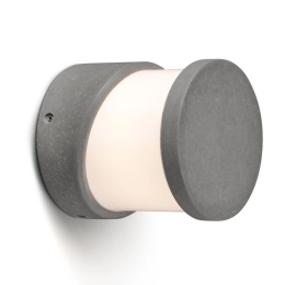 Φωτιστικό Τοίχου Block 74139 E27 max 15W Grey Cement Faro Barcelona