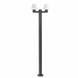 Φωτιστικό Δαπέδου Mistu 74435F2-02 H215cm 2xE27 max 15W Dark Grey Faro Barcelona
