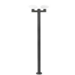 Φωτιστικό Δαπέδου Blubs 74435F2-03 H213cm 2xE27 max 15W Dark Grey Faro Barcelona