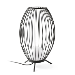 Φωτιστικό Δαπέδου Φορητό Cage 75608 LED 12W 2700K 990Lm Dark Grey Faro Barcelona