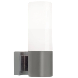 Φωτιστικό Μπάνιου - Τοίχου Tangers Single 17131032 E14 18,5x9,5cm Brushed Steel Nordlux Μέταλλο,Γυαλί