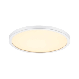Φωτιστικό Οροφής - Πλαφονιέρα Oja 24 47246001 Led 2700K 1250lm IP20 24,4x2,3cm White Nordlux
