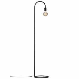 Φωτιστικό Δαπέδου Paco 2112094003 E27 155x30cm Black Nordlux