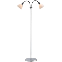Φωτιστικό Δαπέδου Ray Double 63224033 E14 2X40W 135x25cm Chrome Nordlux