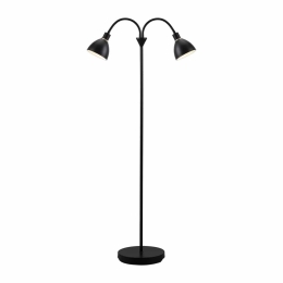 Φωτιστικό Δαπέδου Ray Double 63224003 E14 2X40W 135x25cm Black Nordlux