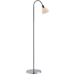 Φωτιστικό Δαπέδου Ray Single 63214033 E14 40W 155x25cm Chrome Nordlux