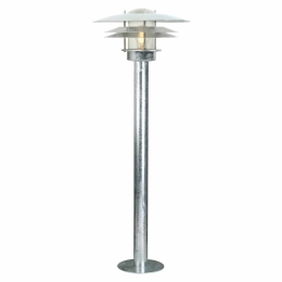 Φωτιστικό Δαπέδου Amalienborg Garden 10600319 E27 IP54 92x15x32,5cm Galvanized Steel Nordlux