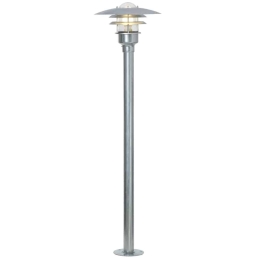 Φωτιστικό Δαπέδου Lønstrup 32 Garden 71428031 E27 IP44 116x15x32cm Galvanized Steel Nordlux