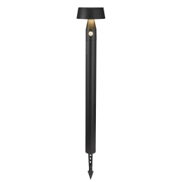 Φωτιστικό Δαπέδου Ηλιακό Nama 90 Garden 2118278003 Led 3000Κ 65lm IP54 90x17cm Black Nordlux